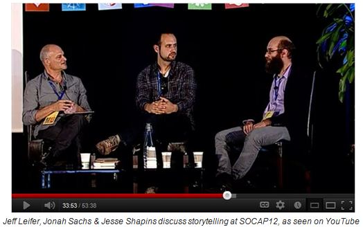 Jeff Leifer, Jonah Sachs and Jesse Shapins discuss storytelling
